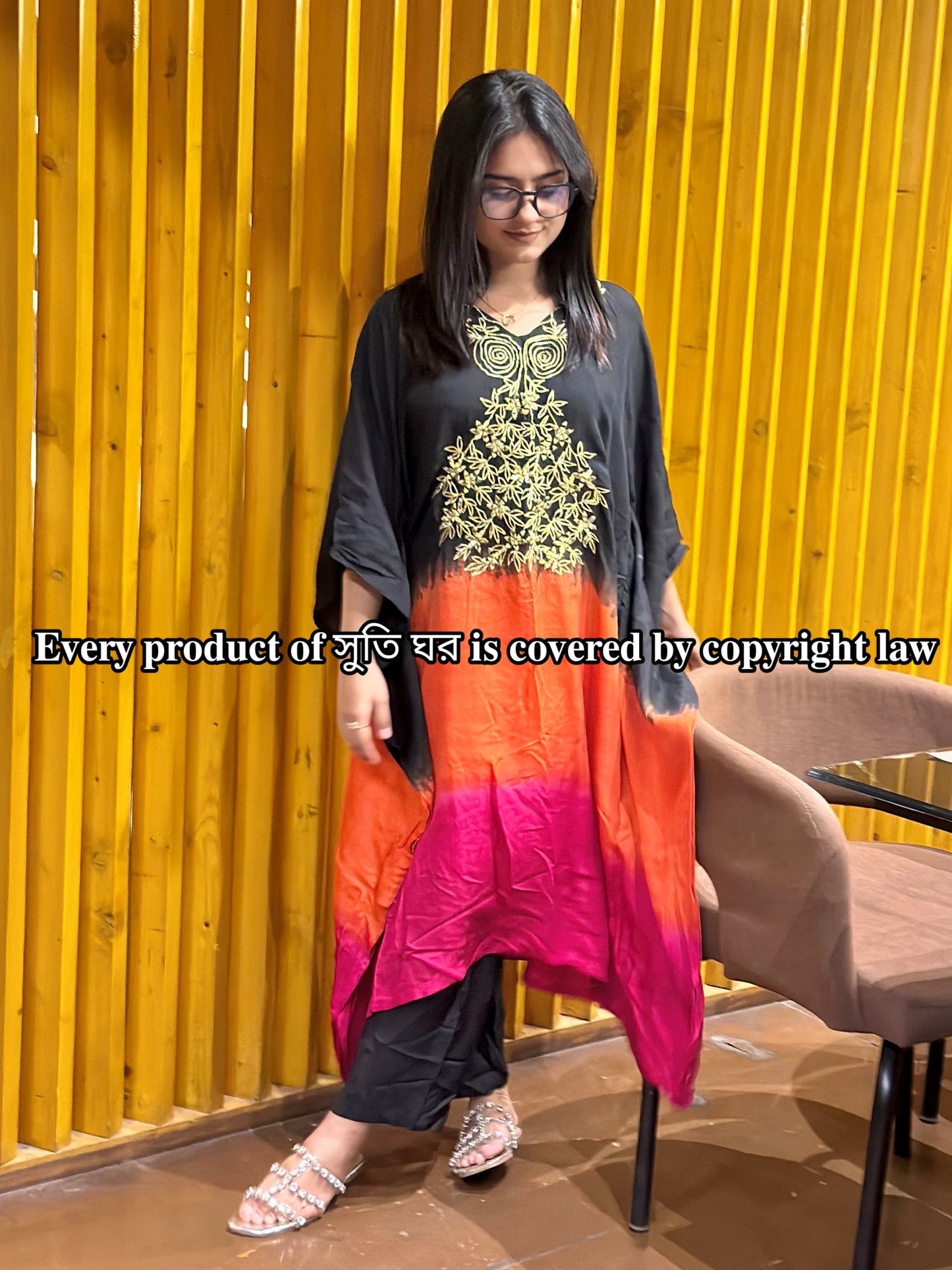 💥Pure Silk Batik Kaftan 😱