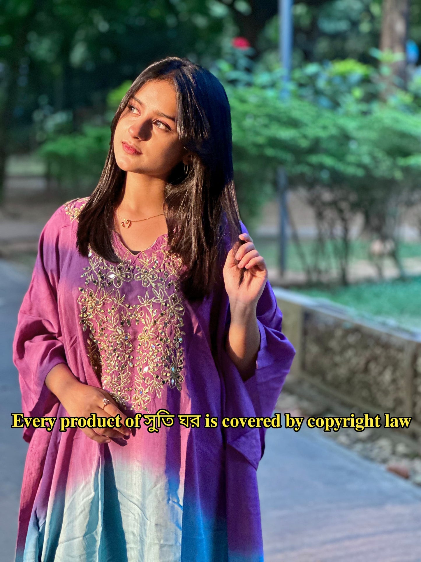 💥Pure Silk Batik Kaftan 😱