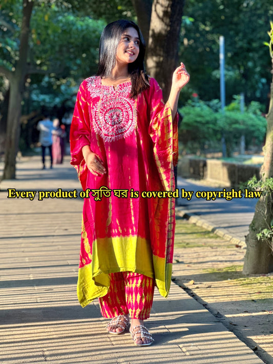 💥Pure Silk Batik Kaftan 😱